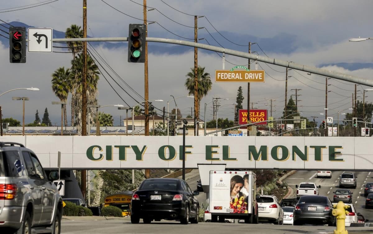 Location card Depart from EL Monte, CA